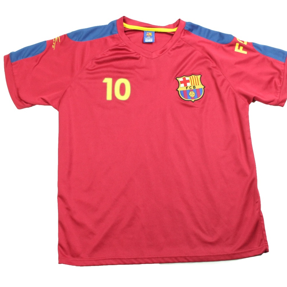 Gentlemen Shirt FCB Size M Number 10 Messi